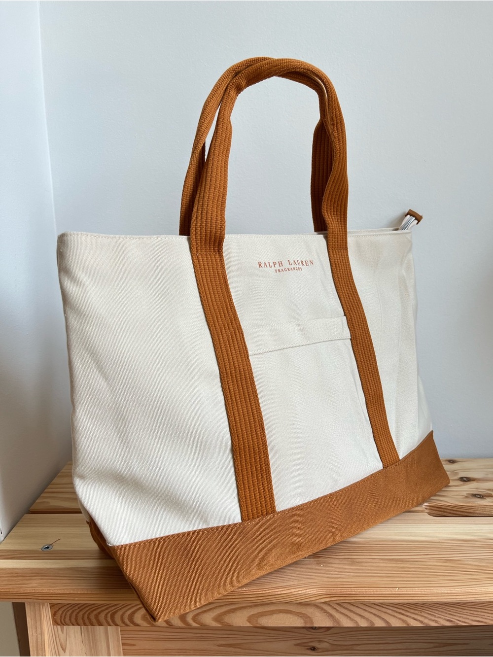 Ralph Lauren Canvas Tote Bag